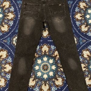 AMIRI Black Washed Men Jeans
